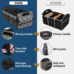 Deosk trunk organizer waterproof 600D material protects contents on trips
