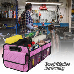 Deosk trunk organizer waterproof and easy to clean for messy trips