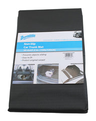 Dependable Industries trunk mat cut-to-fit for versatile vehicles, easy trim for a perfect fit.