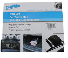 Dependable Industries trunk mat universal fit, easily trimmed to suit any space.