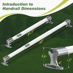 DEPSUNNY RV screen door handle installation ease for quick setup.