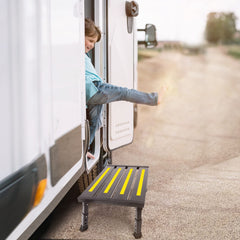 DEPSUNNY sturdy aluminum construction designed for frequent outdoor use.