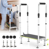 DEPSUNNY step stool with handle shown in setup for easy reach and secure footing.