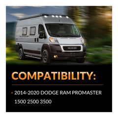 DERMOKA white LED marker light highlights ProMaster roof markers