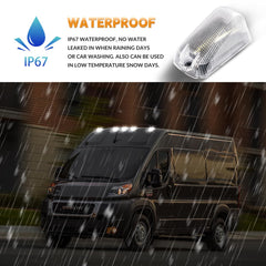 DERMOKA weather-sealed marker lamps resist rain and dust