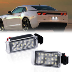DERMOKA Camaro license plate light provides bright 6000K white illumination for clear rear plate visibility.