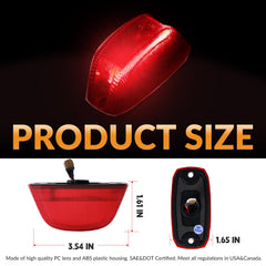 DERMOKA DOT and SAE certified lights ensure standard compliance and reliability.