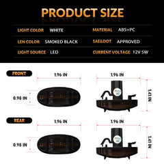 DERMOKA LED dually marker light plug-and-play installation saves time.