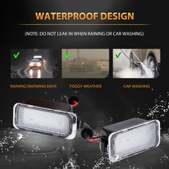 DERMOKA license plate light enhances rear plate visibility for Ranger.