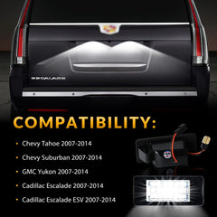 DERMOKA OEM-replacement license plate lights offer an easy upgrade.