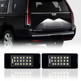 DERMOKA LED license plate lights rear lamp assembly improves nighttime visibility.