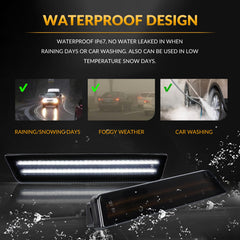 DERMOKA smoked len lens rear markers for a sleek look.