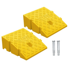 Deshitong 2Pack curb ramp assembly assists vehicles over edges.