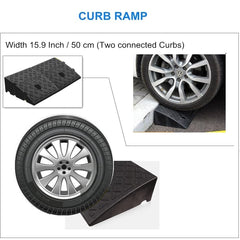 Deshitong curb ramps demonstrate heavy-duty PVC construction supporting vehicles