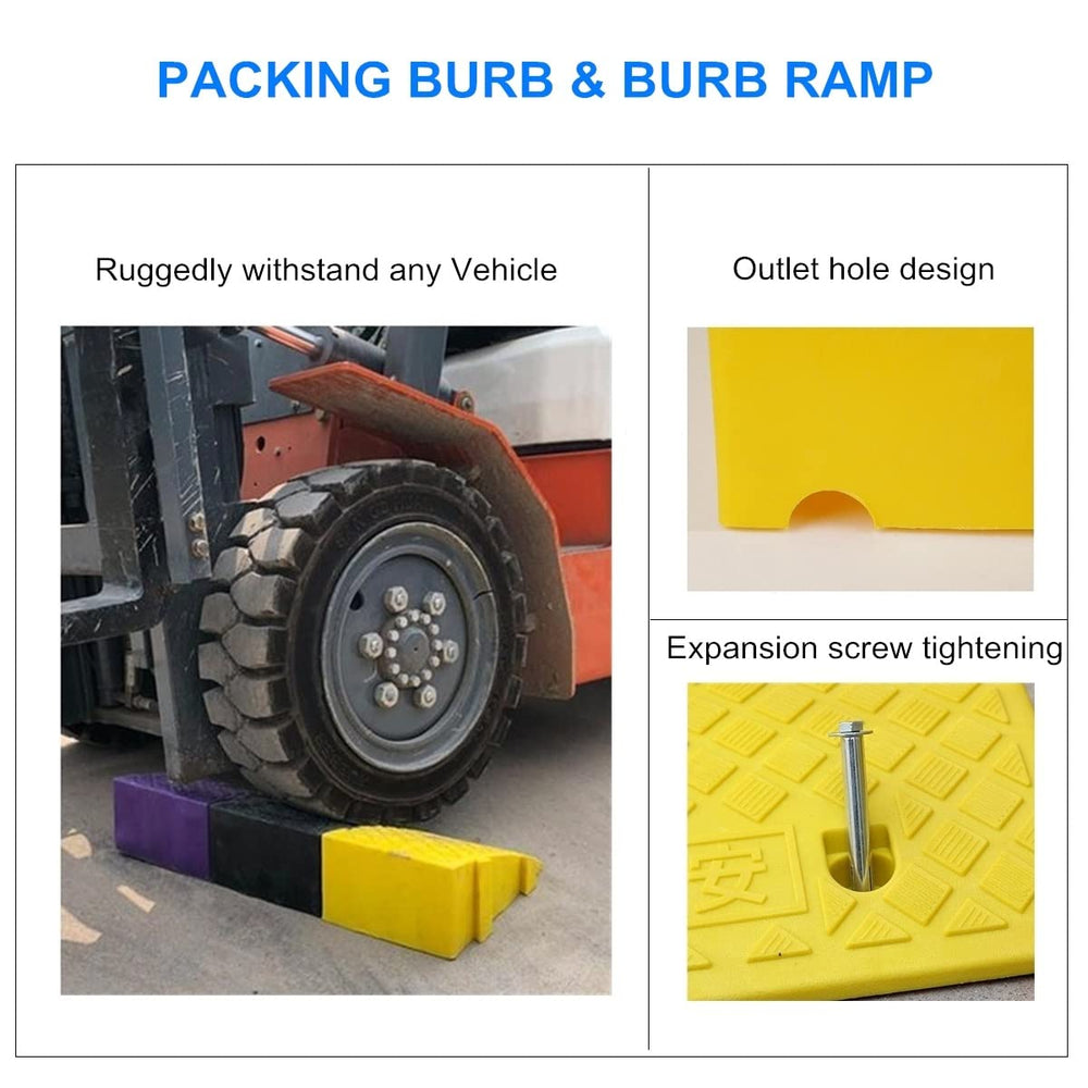 Deshitong curb ramp for garage use and storage tasks.