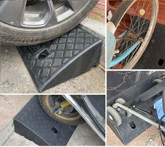 Deshitong curb ramp enables smooth vehicle access to driveways.