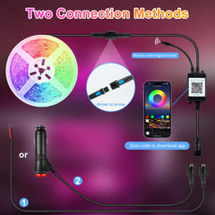 Destlife remote controller for RV lights enables quick color and mode changes