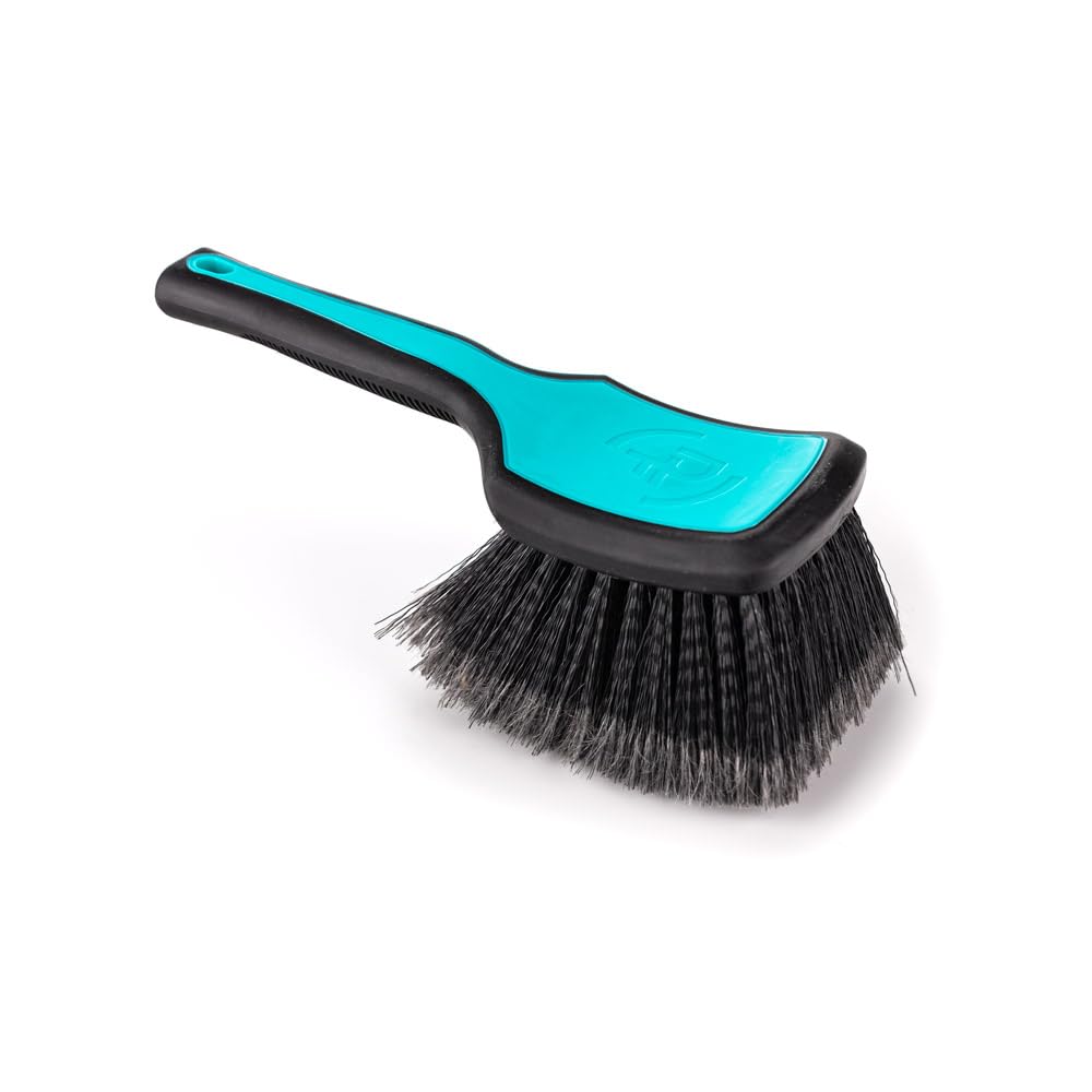 Detail Factory ProGrip wheel-face brush for deep, scratch-free wheel cleaning.
