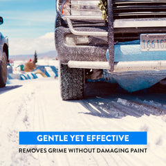 Detco Road Salt Neutralizer on truck equipment reduces corrosion risk and extends life.