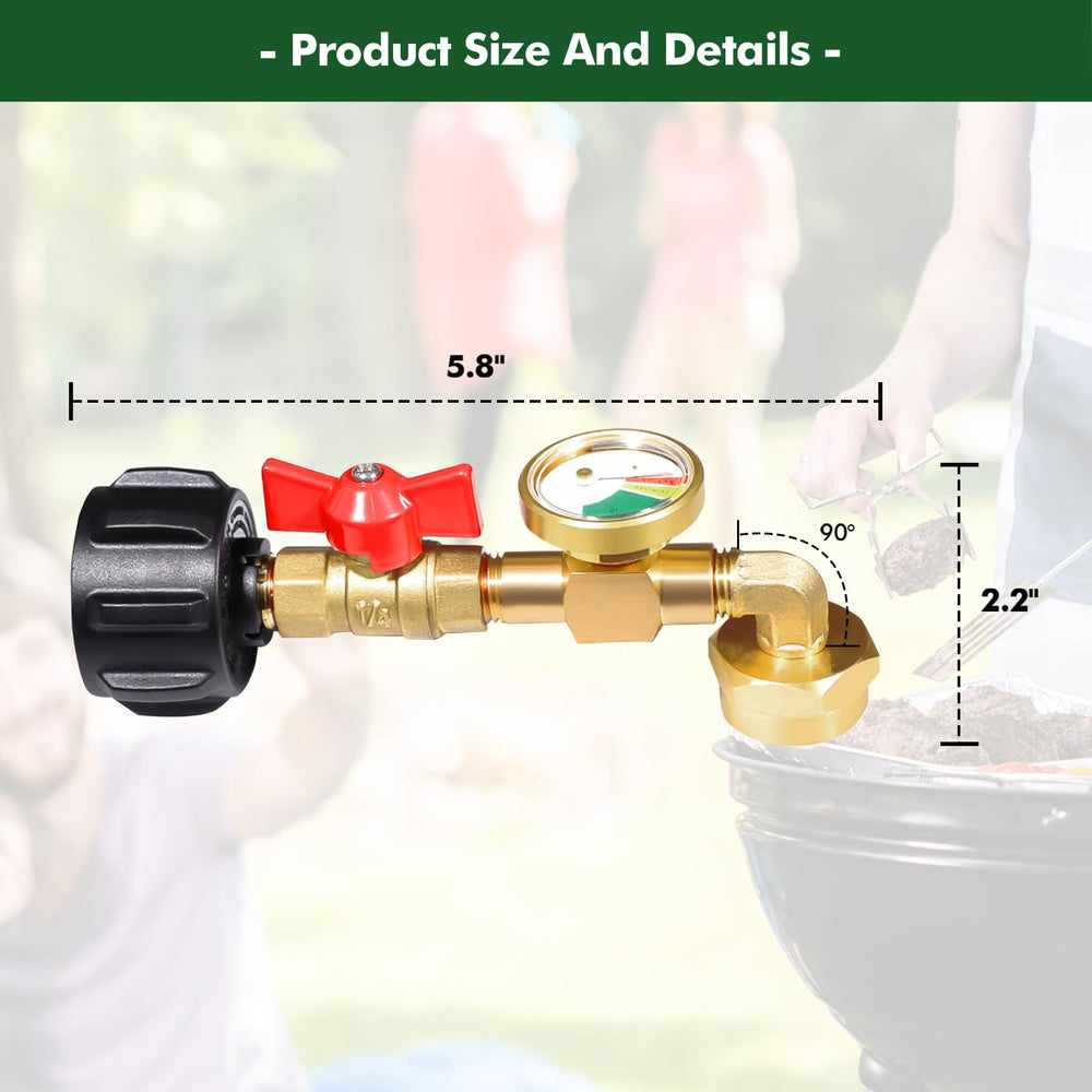 Detoypapa QCC1 Type1 compatibility for broad tank compatibility during refills