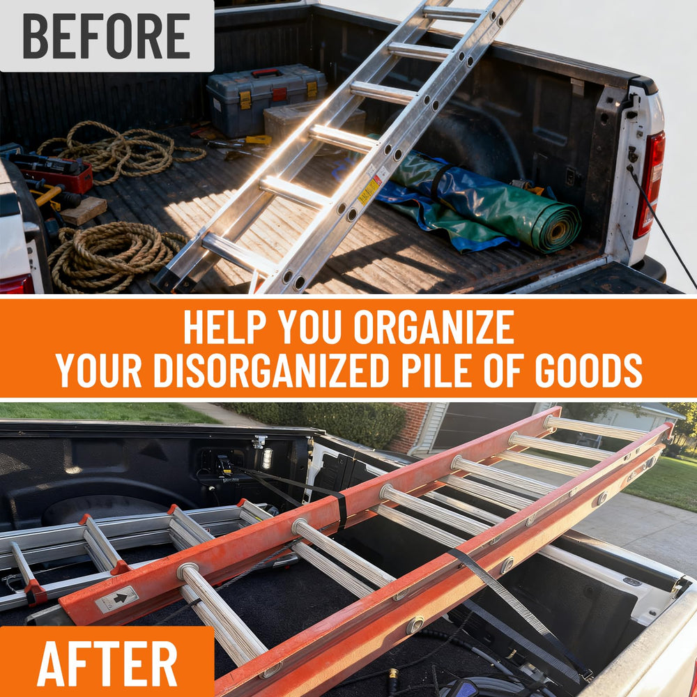 Truck bed usage example demonstrates reliable cargo security on rough roads