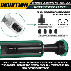 DEUOTION tool being tapped with a light hammer for controlled pressure