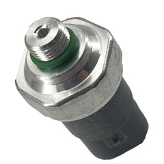 DEVMO A/C pressure switch labels close-up displays part numbers for easy identification.