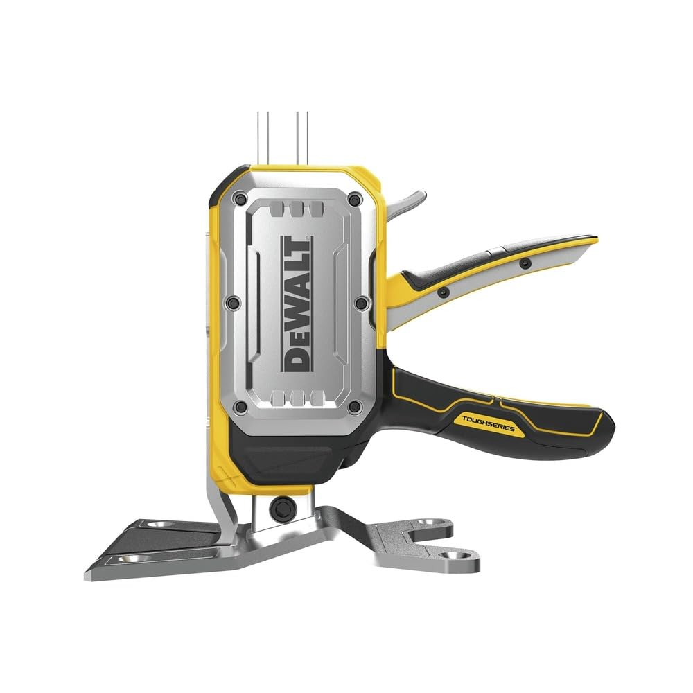 DEWALT DWHT83550 ToughSeries construction jack compact-design fits confined workspaces.