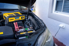 DeWalt DXAEC100 connecting cables provide secure, reliable setup.