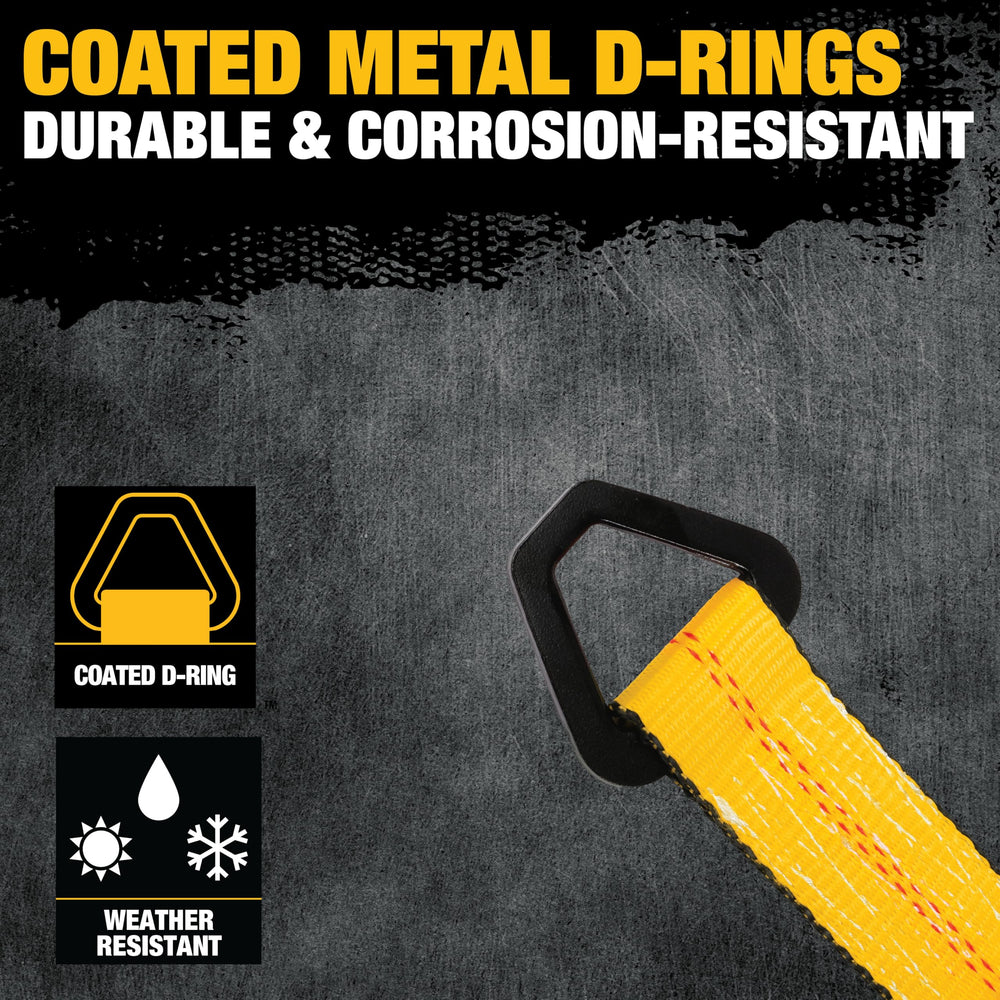 DEWALT DXBC80005 heavy-duty 4-pack for trucks, trailers, and off-road vehicles.