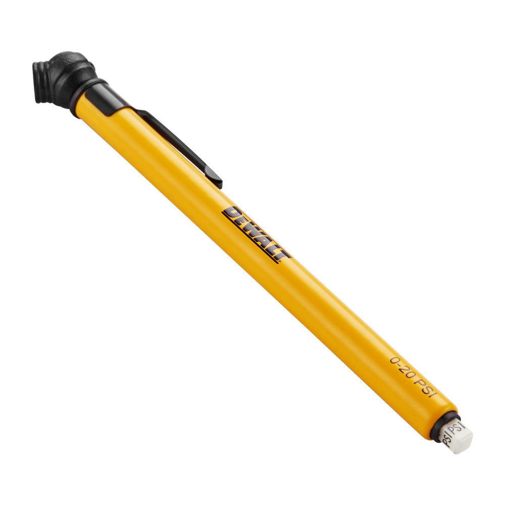 DEWALT gauge slide indicator offers quick readable pressure readings