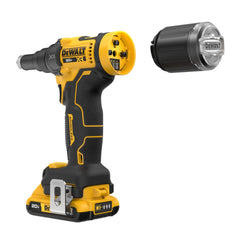 Able to pull up to 800 rivets per charge on site