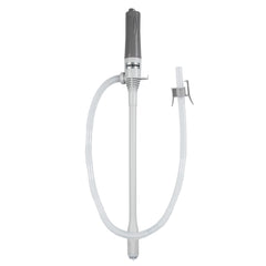 DEWAY automatic transfer pump front view highlighting hands-free operation