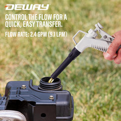 Deway fuel transfer pump reliable pump for safer liquid transfer
