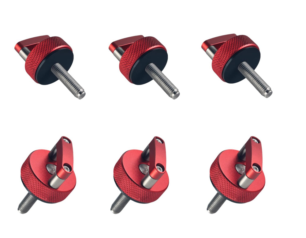 DEWHEL D-ring screws with washers shown for secure installation.
