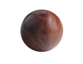DEWHEL wooden shift knob with aluminum body close-up for premium grip.