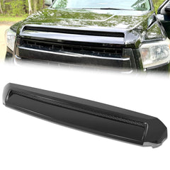 DEWHONETE front upper hood bulge molding glossy black for a seamless upgrade and durable styling.