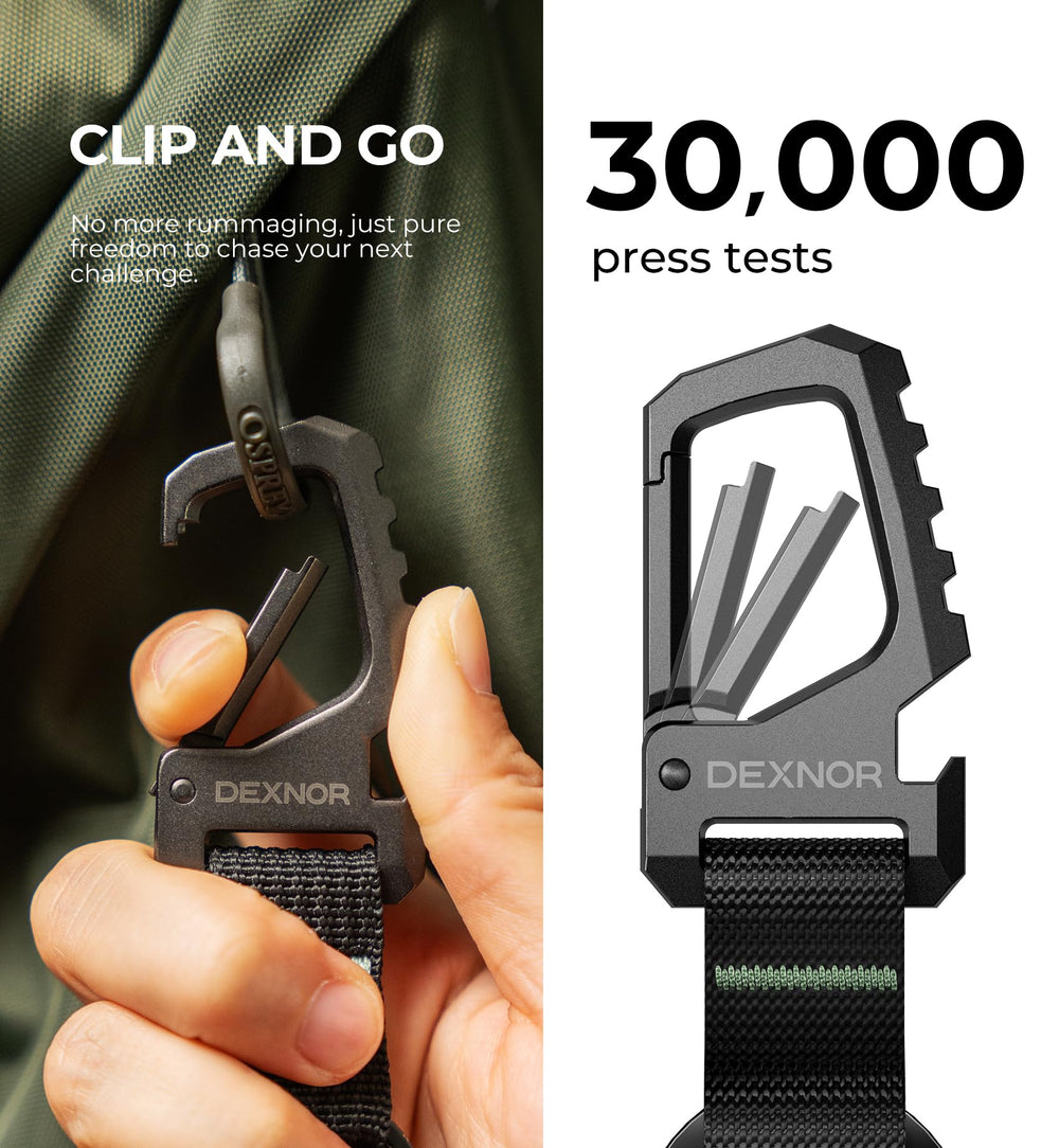 Dexnor wrist lanyard for hands-free daily tasks.