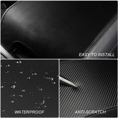 DEYTOP black-stitch armrest cover complements interior with durable stitching