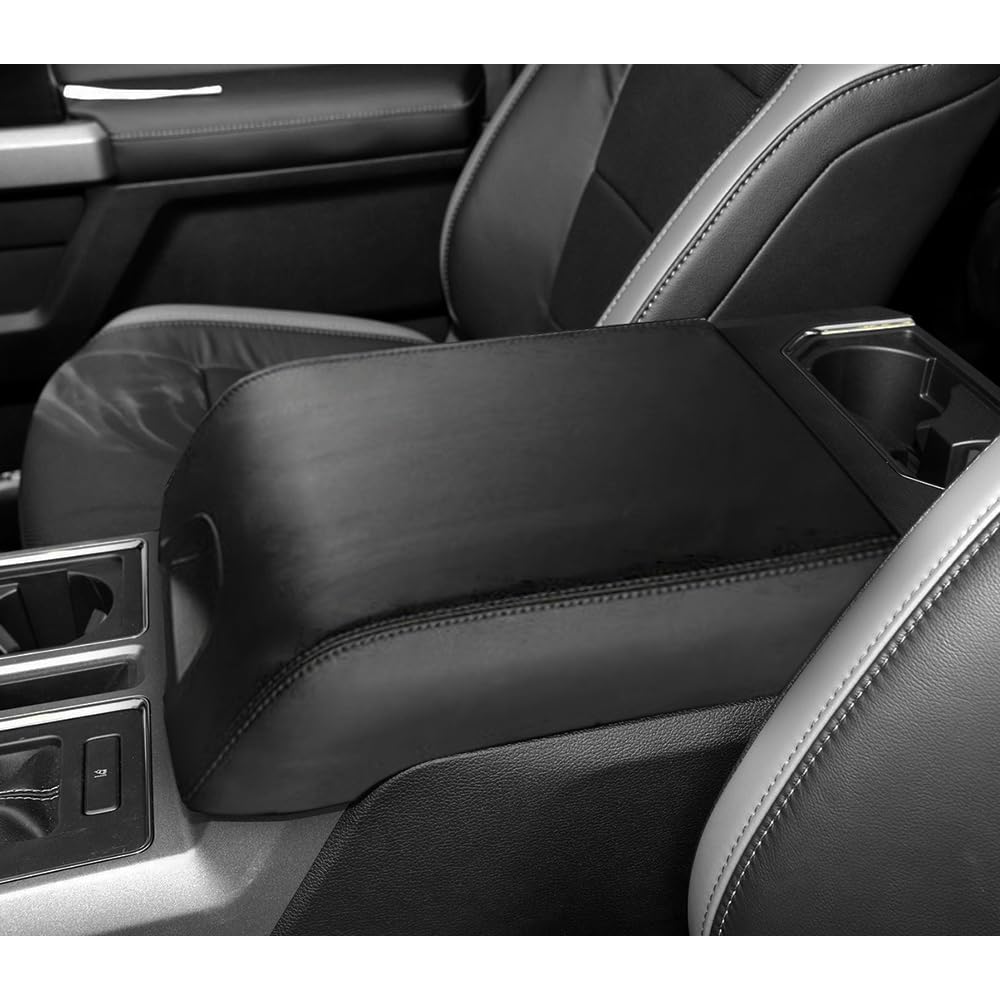 DEYTOP center console armrest cover for Ford F-150 2015-2020 protects the top from scratches