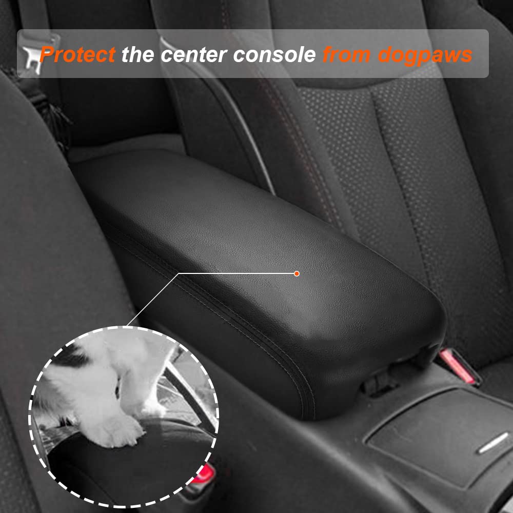 DEYTOP easy-install velcro center console cover for a quick, tool-free fit.