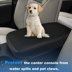 DEYTOP PU leather armrest adds soft, comfortable support during trips