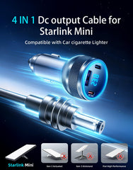 DFPEB Starlink Mini USB-C PD 45W port enables fast device charging