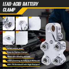 DGBEN 8-way battery terminal holders illustrate multi-cable support for complex wiring.