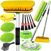 DGHEYQT 62-inch car wash brush assembly reaches roofs and high panels.