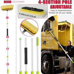 DGHEYQT long-handle kit lets you clean exteriors from ground level.