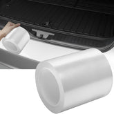 DGSL car door edge guard on the sill protecting paint from chips and scrapes.