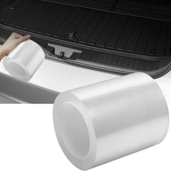 DGSL car door edge guard on the sill protecting paint from chips and scrapes.
