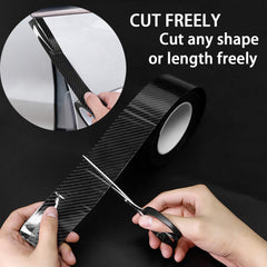 DGSL door sill protector in black wrap shielding door edges in daily use.