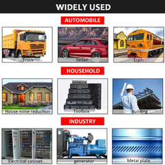 DGSL noise-reduction seal helps quiet cabin of vehicle, boat, or RV